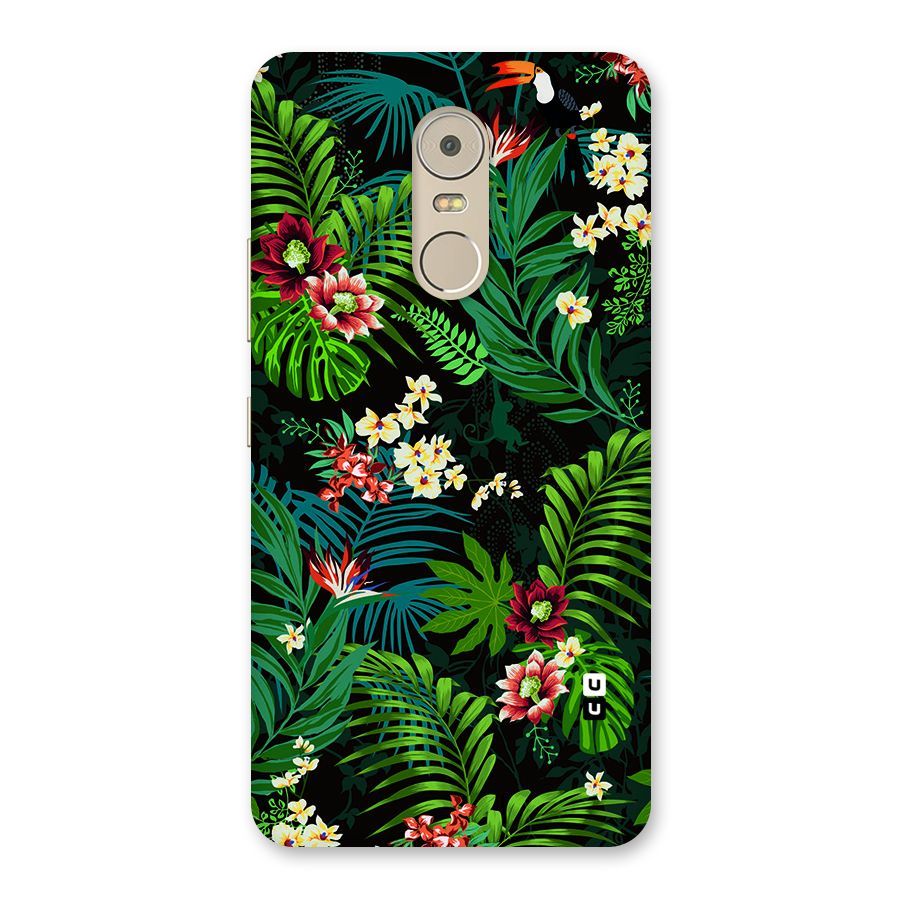 Green Leaf Design Back Case for Lenovo K6 Note
