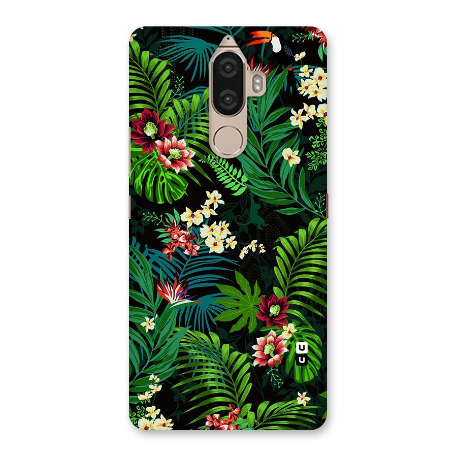 Green Leaf Design Back Case for Lenovo K8 Note