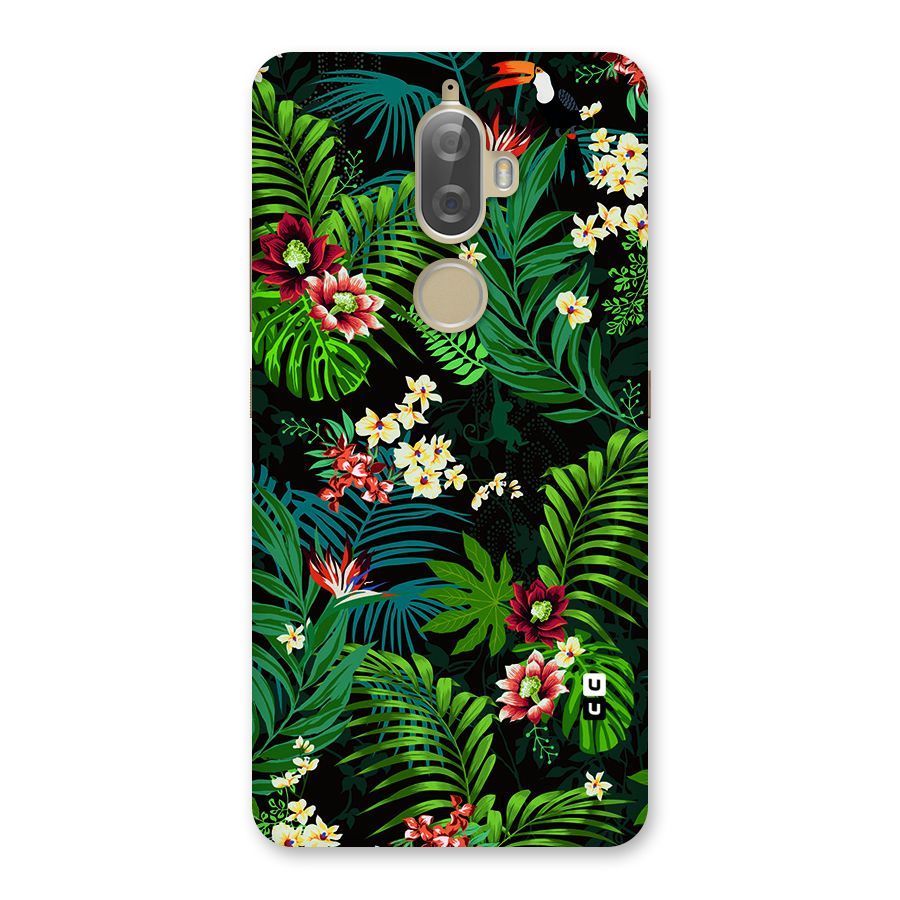 Green Leaf Design Back Case for Lenovo K8 Plus