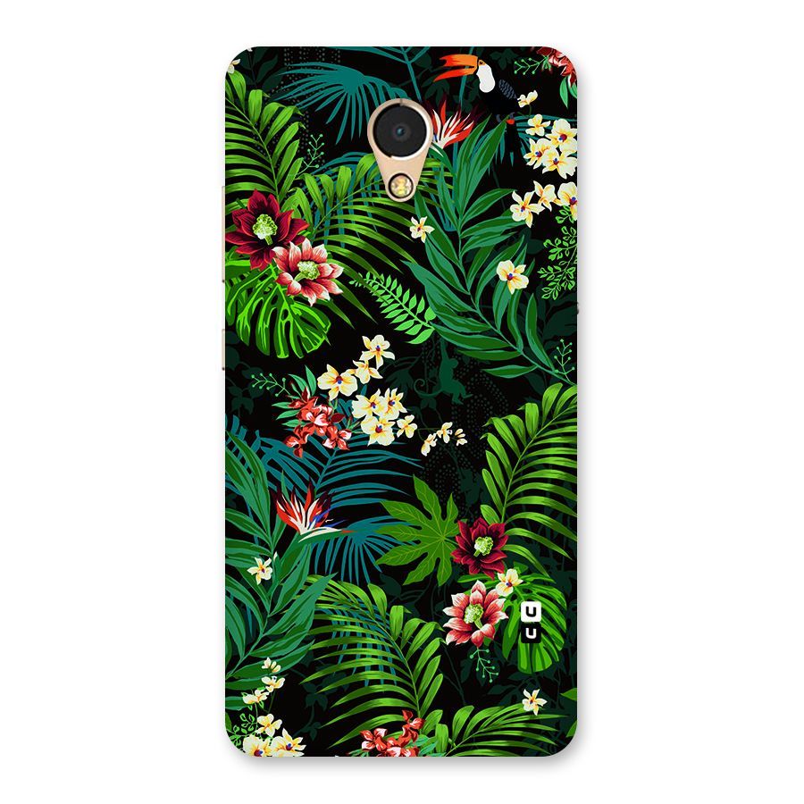 Green Leaf Design Back Case for Lenovo P2