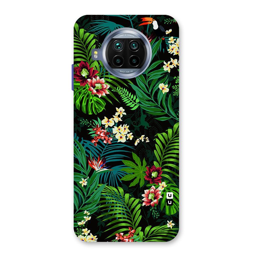 Green Leaf Design Back Case for Mi 10i
