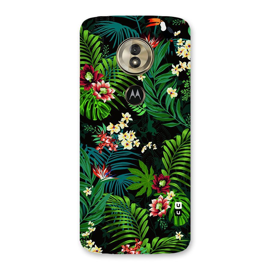 Green Leaf Design Back Case for Moto G6 Play