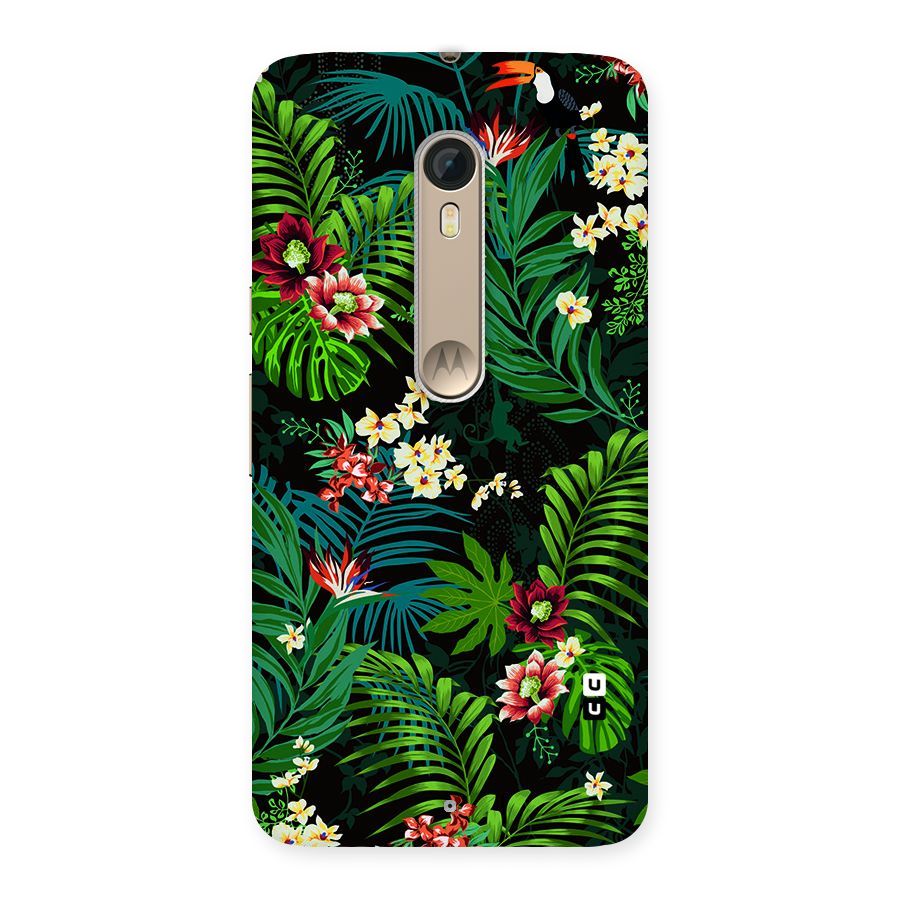 Green Leaf Design Back Case for Motorola Moto X Style
