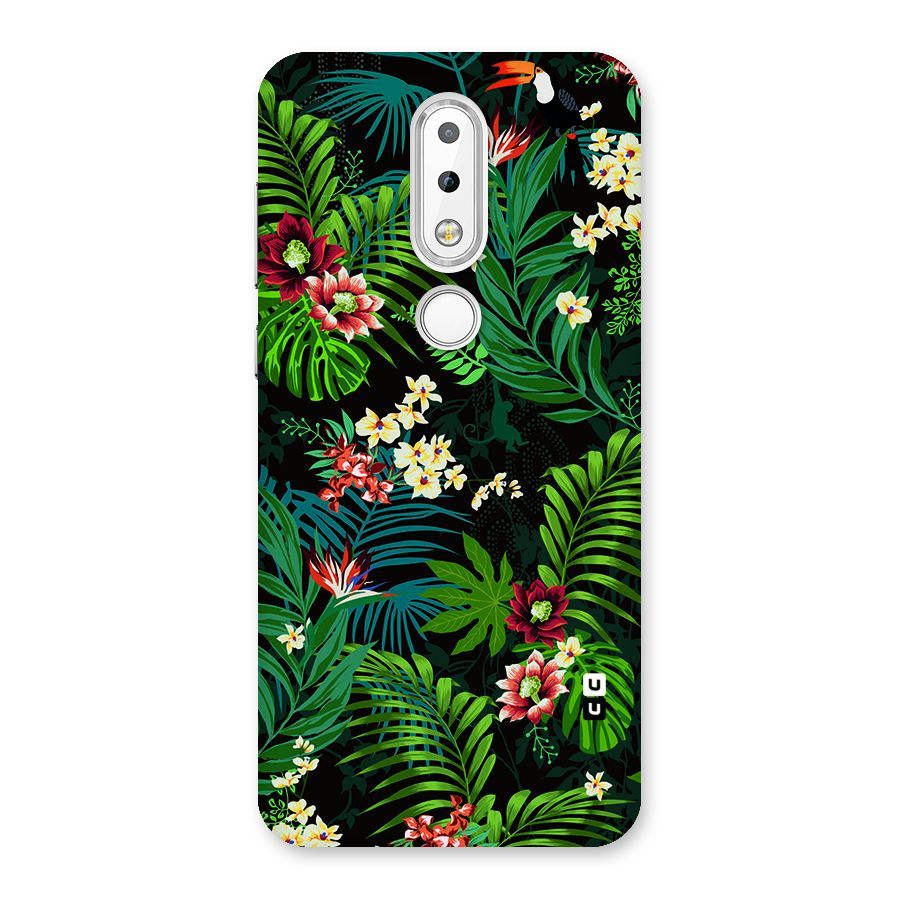 Green Leaf Design Back Case for Nokia 6.1 Plus