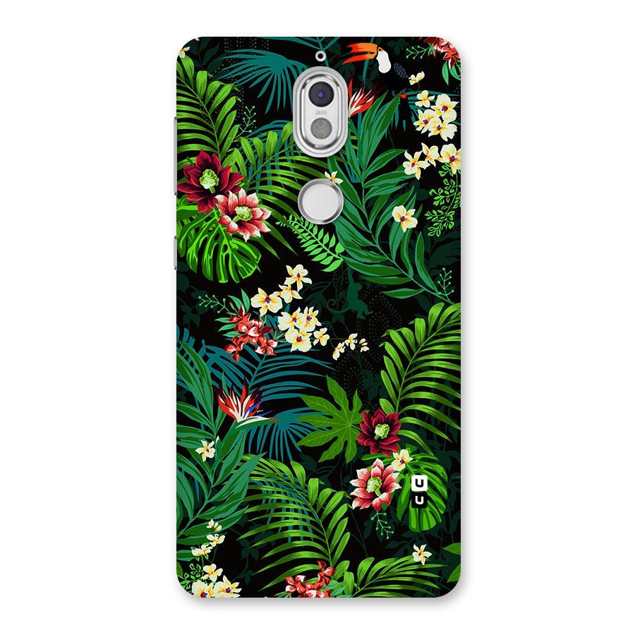 Green Leaf Design Back Case for Nokia 7