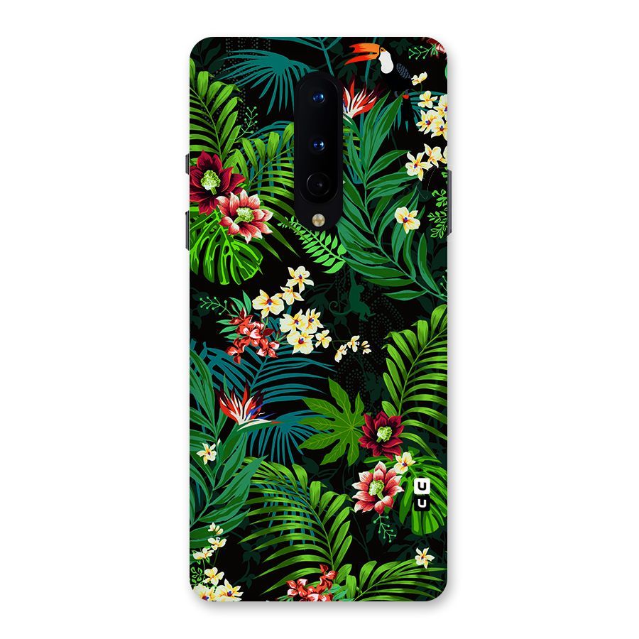 Green Leaf Design Back Case for OnePlus 8