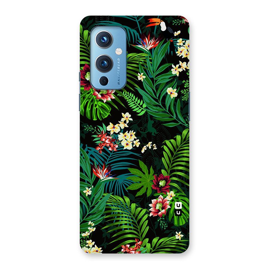 Green Leaf Design Back Case for OnePlus 9