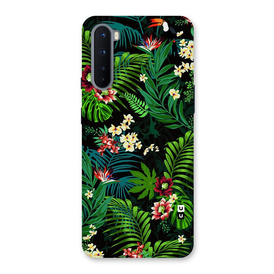 Green Leaf Design Back Case for OnePlus Nord
