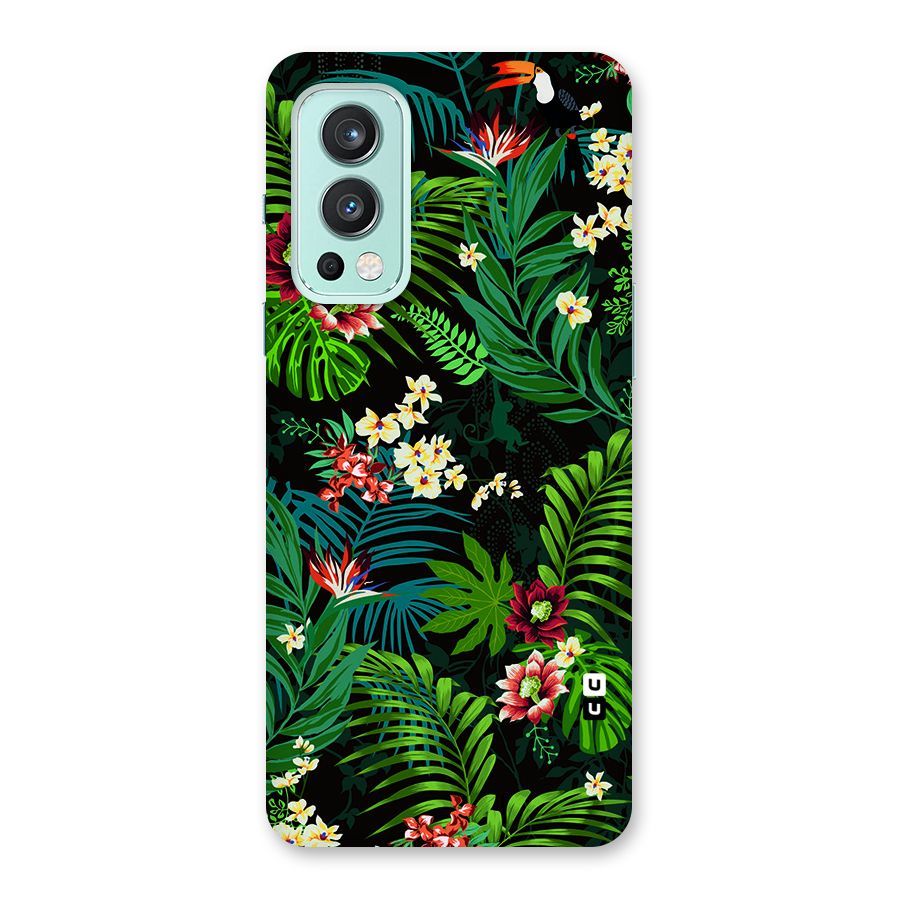 Green Leaf Design Back Case for OnePlus Nord 2 5G