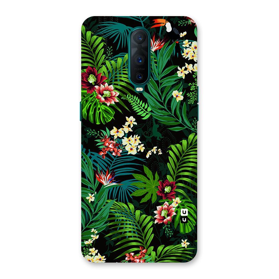 Green Leaf Design Back Case for Oppo R17 Pro