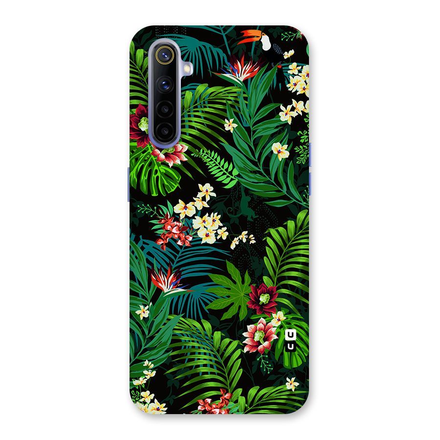 Green Leaf Design Back Case for Realme 6i