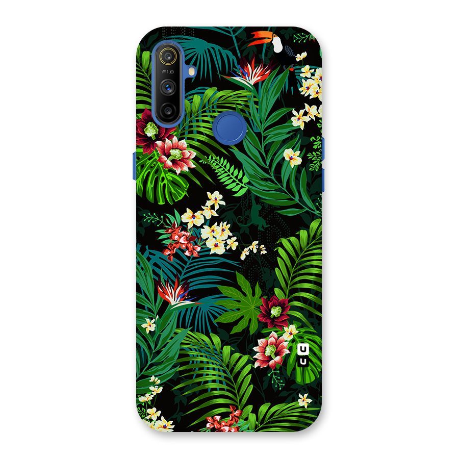 Green Leaf Design Back Case for Realme Narzo 10A