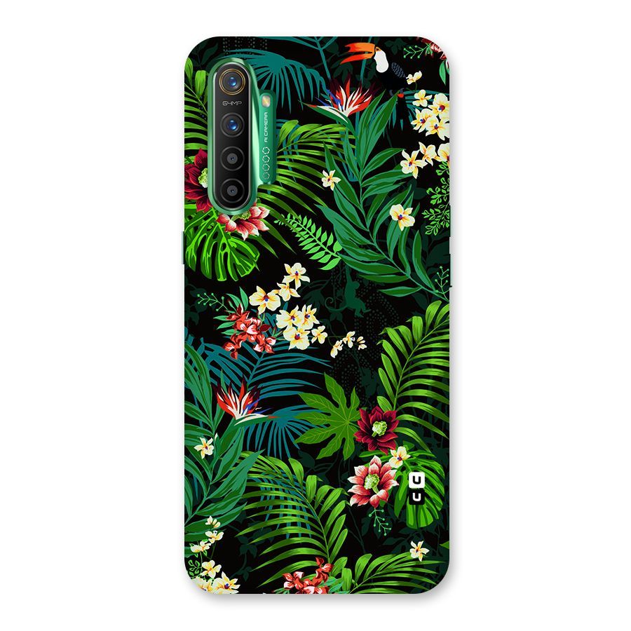 Green Leaf Design Back Case for Realme X2