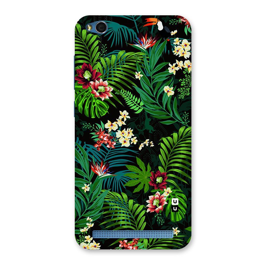 Green Leaf Design Back Case for Redmi 5A