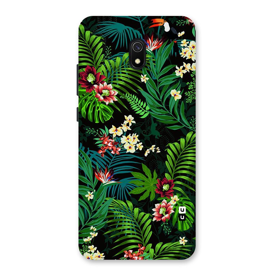 Green Leaf Design Back Case for Redmi 8A