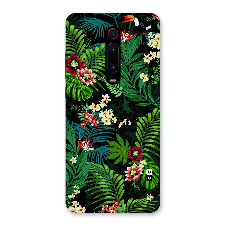 Green Leaf Design Back Case for Redmi K20