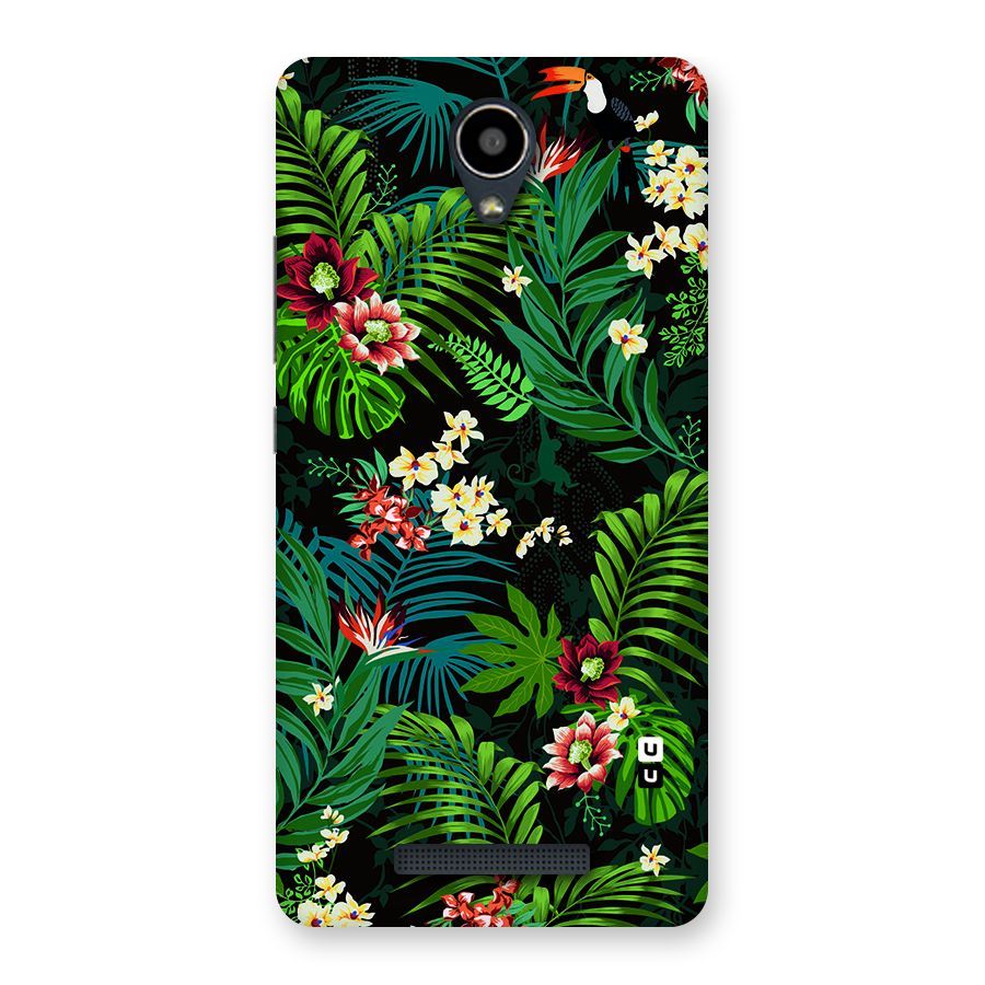 Green Leaf Design Back Case for Redmi Note 2