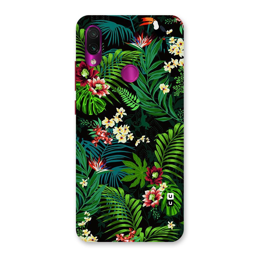 Green Leaf Design Back Case for Redmi Note 7 Pro