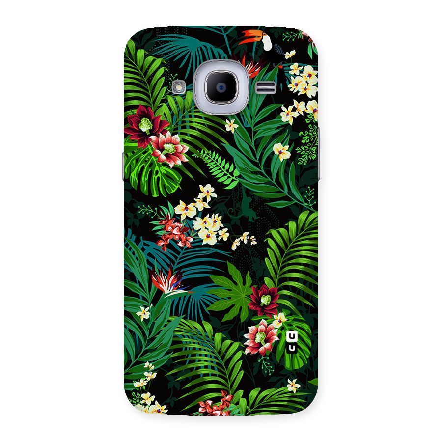 Green Leaf Design Back Case for Samsung Galaxy J2 2016