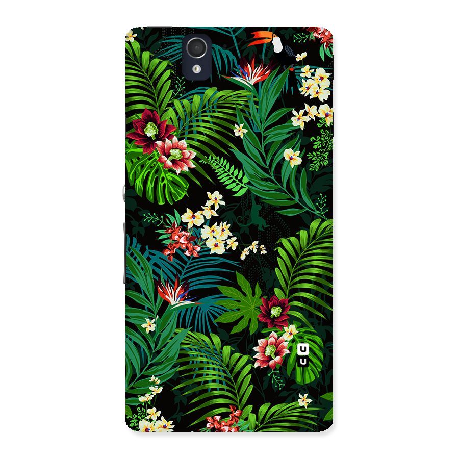 Green Leaf Design Back Case for Sony Xperia Z