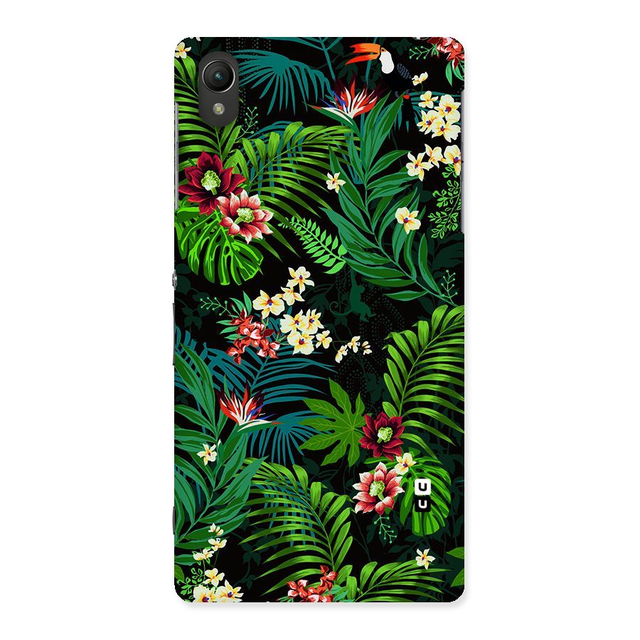 Green Leaf Design Back Case for Sony Xperia Z2