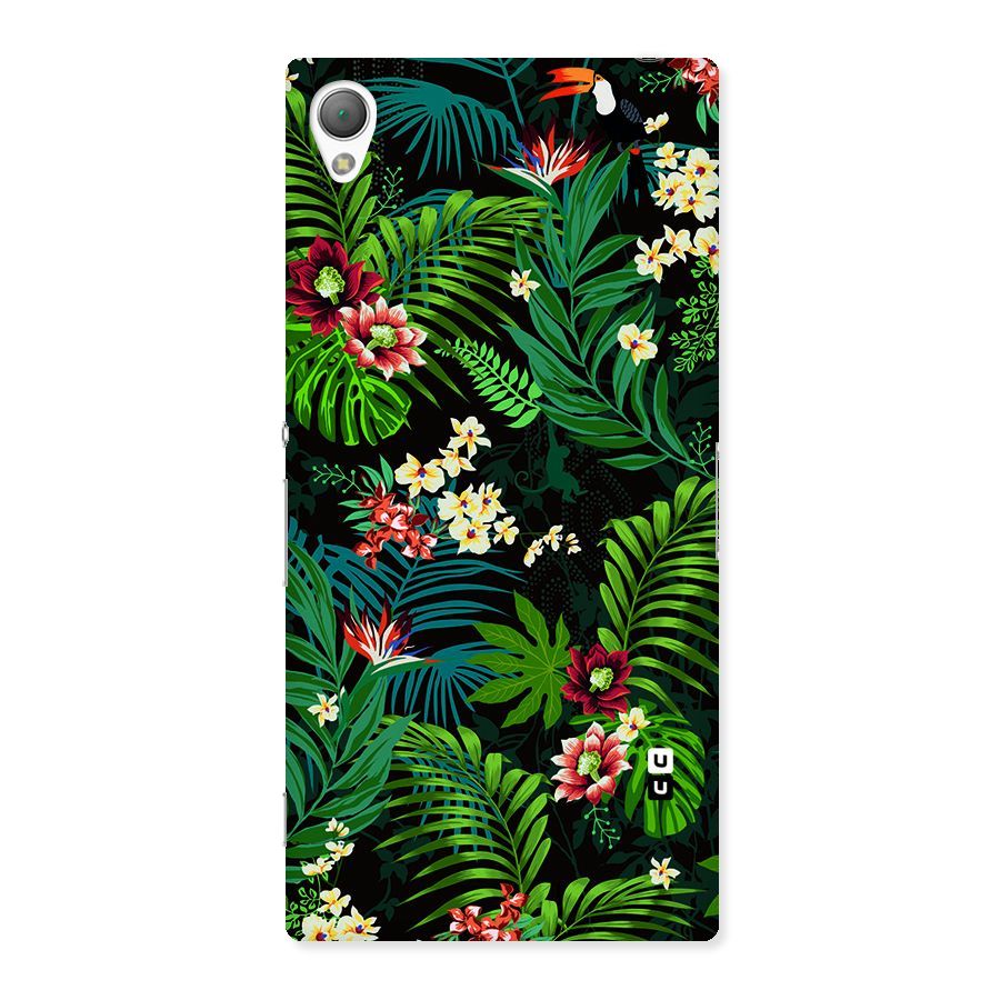 Green Leaf Design Back Case for Sony Xperia Z3
