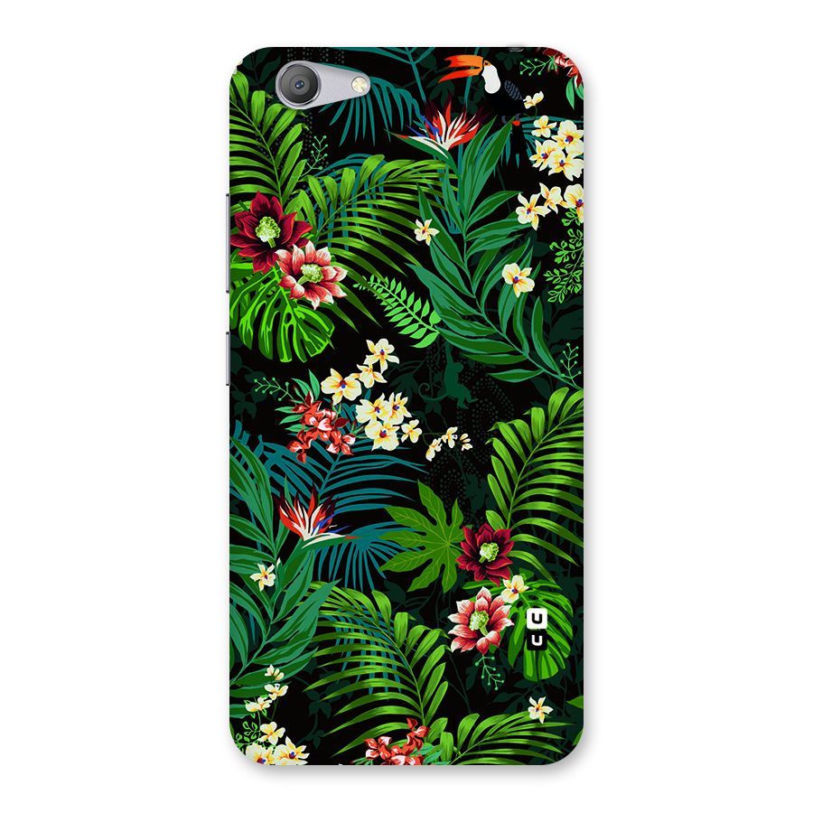 Green Leaf Design Back Case for Vivo Y53