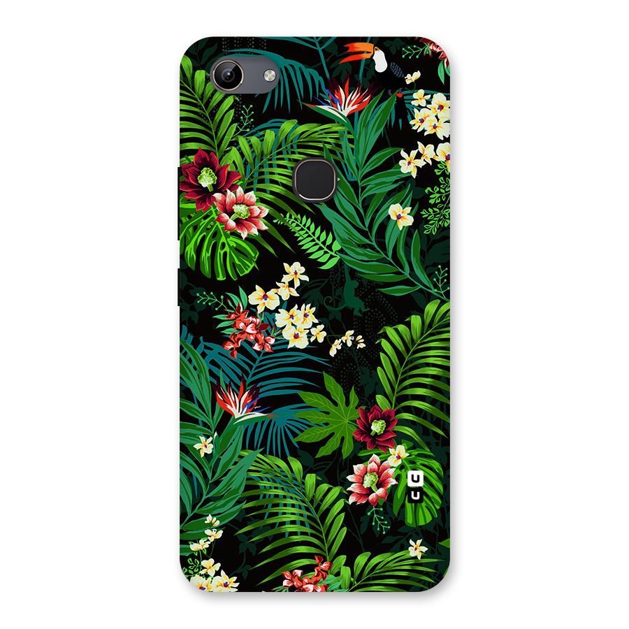 Green Leaf Design Back Case for Vivo Y81