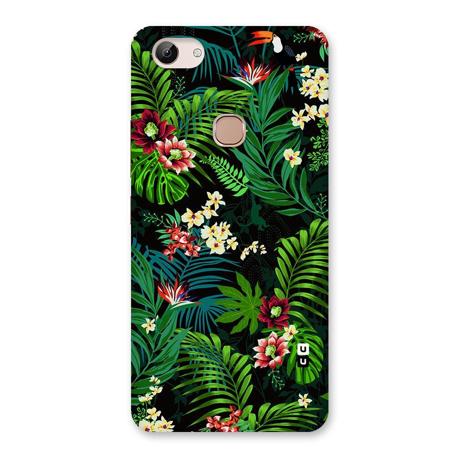 Green Leaf Design Back Case for Vivo Y83