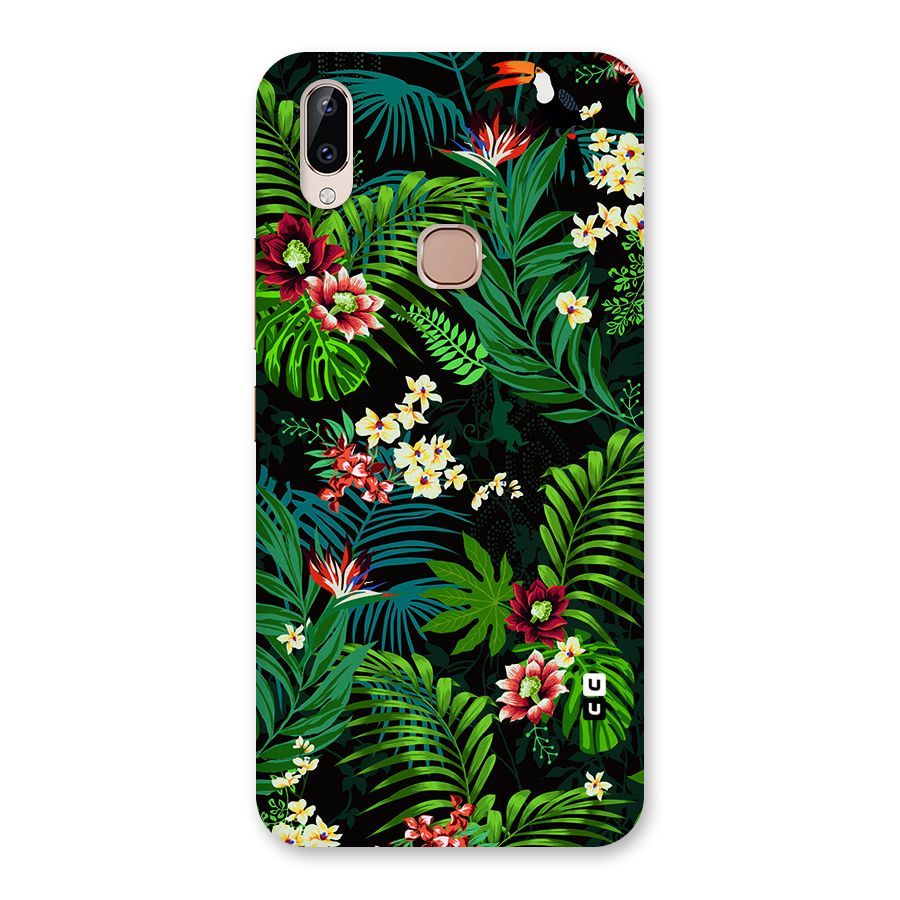 Green Leaf Design Back Case for Vivo Y83 Pro