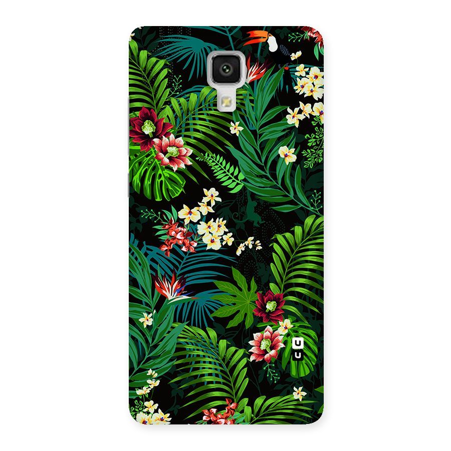 Green Leaf Design Back Case for Xiaomi Mi 4