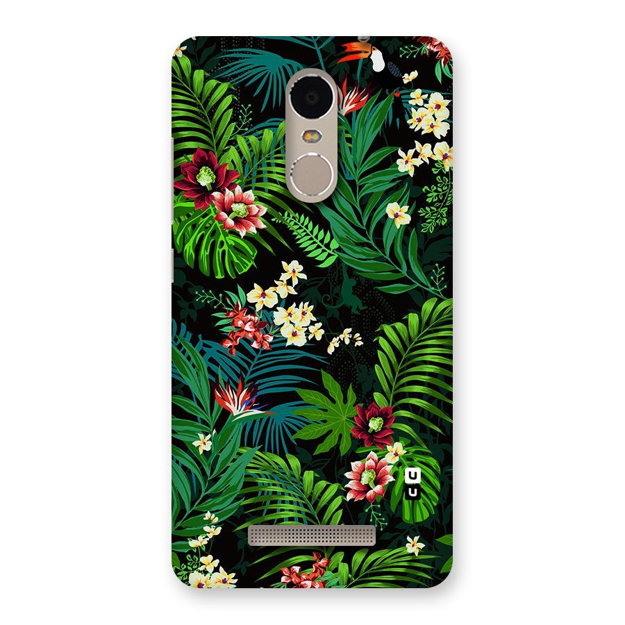 Green Leaf Design Back Case for Xiaomi Redmi Note 3
