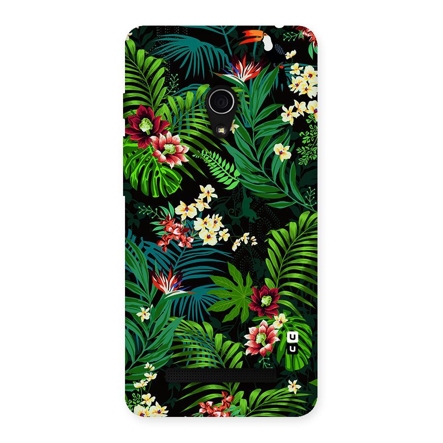 Green Leaf Design Back Case for Zenfone 5