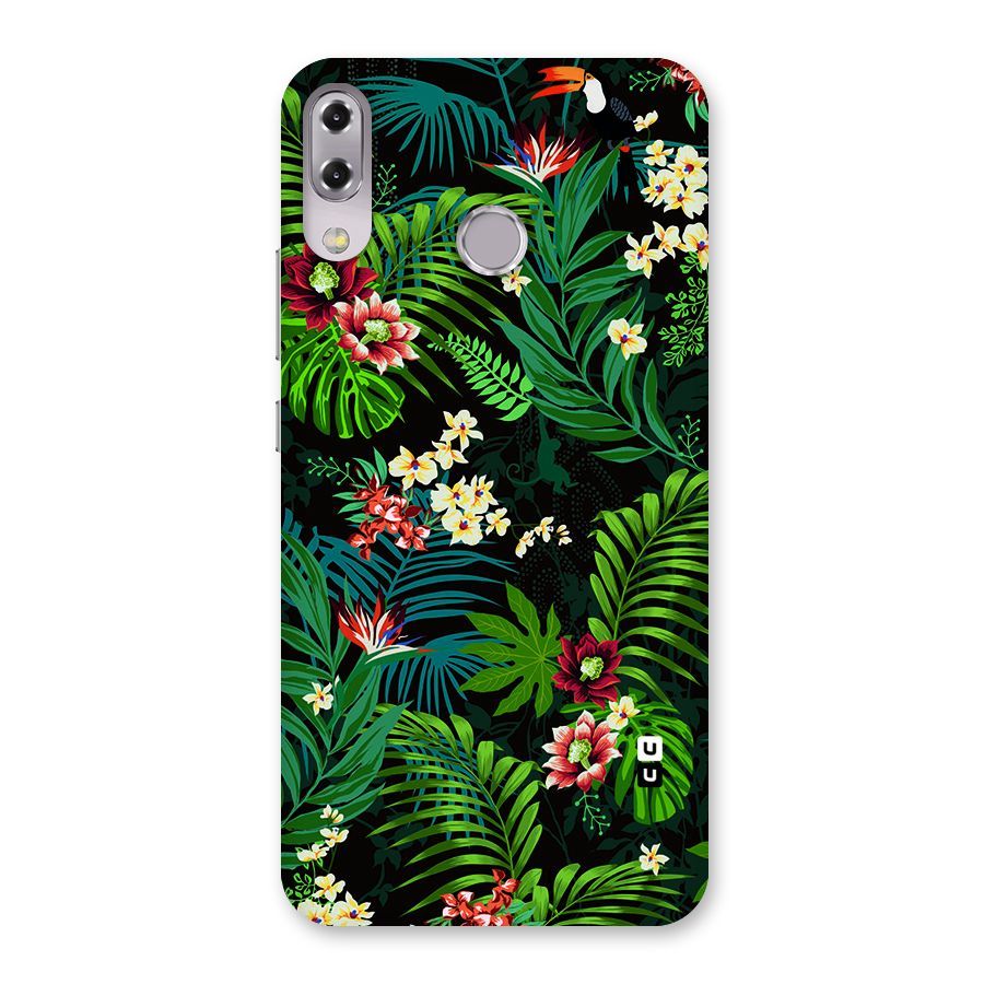 Green Leaf Design Back Case for Zenfone 5Z