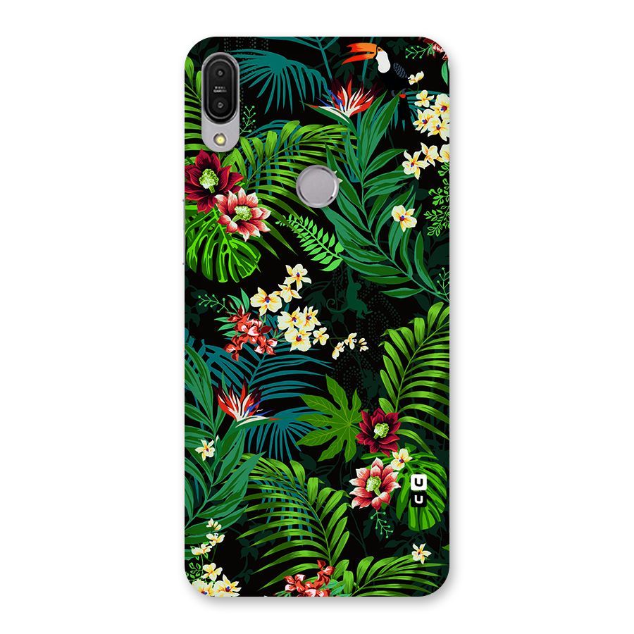 Green Leaf Design Back Case for Zenfone Max Pro M1