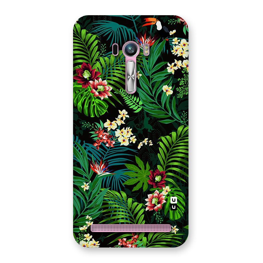 Green Leaf Design Back Case for Zenfone Selfie