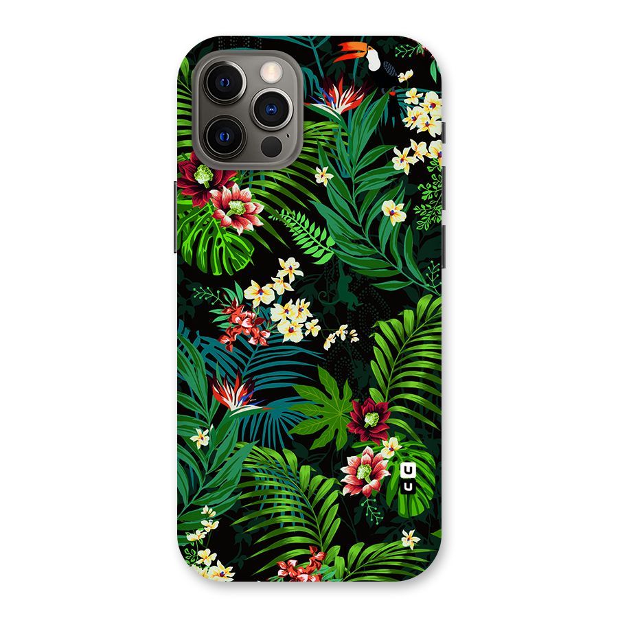 Green Leaf Design Back Case for iPhone 12 Pro