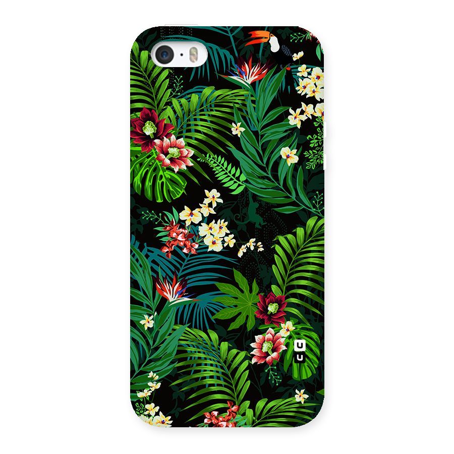 Green Leaf Design Back Case for iPhone 5 5S