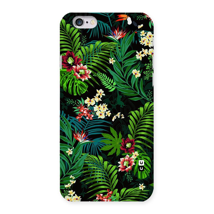 Green Leaf Design Back Case for iPhone 6 6S