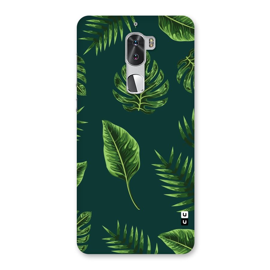 Green Leafs Back Case for Coolpad Cool 1