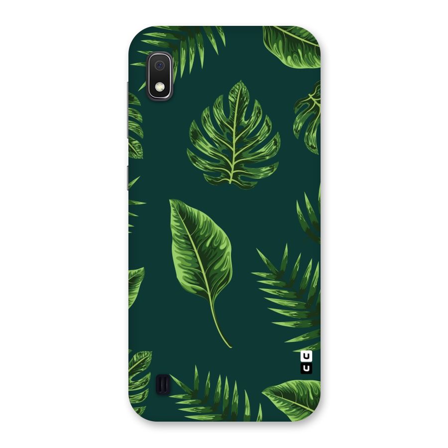 Green Leafs Back Case for Galaxy A10