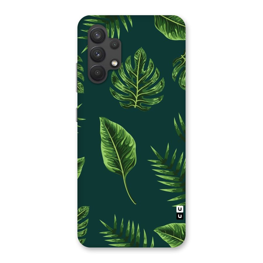 Green Leafs Back Case for Galaxy A32