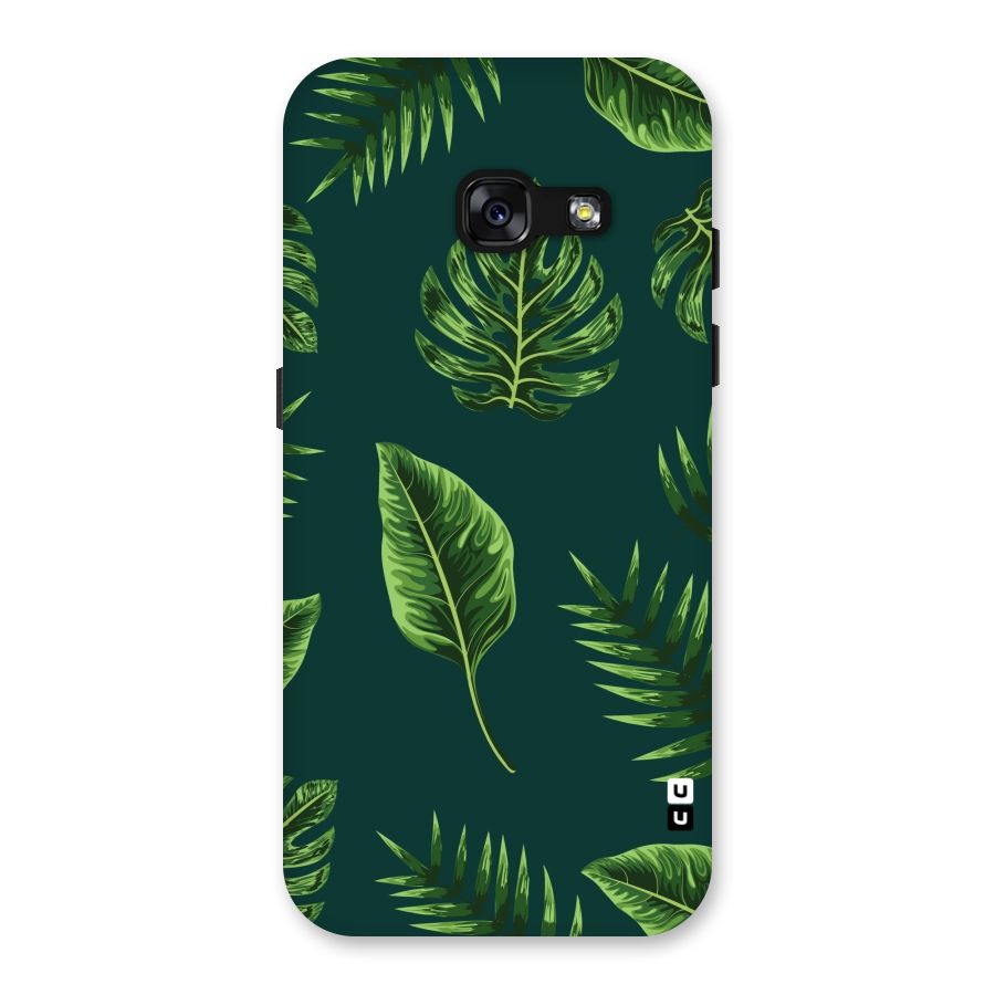 Green Leafs Back Case for Galaxy A3 (2017)