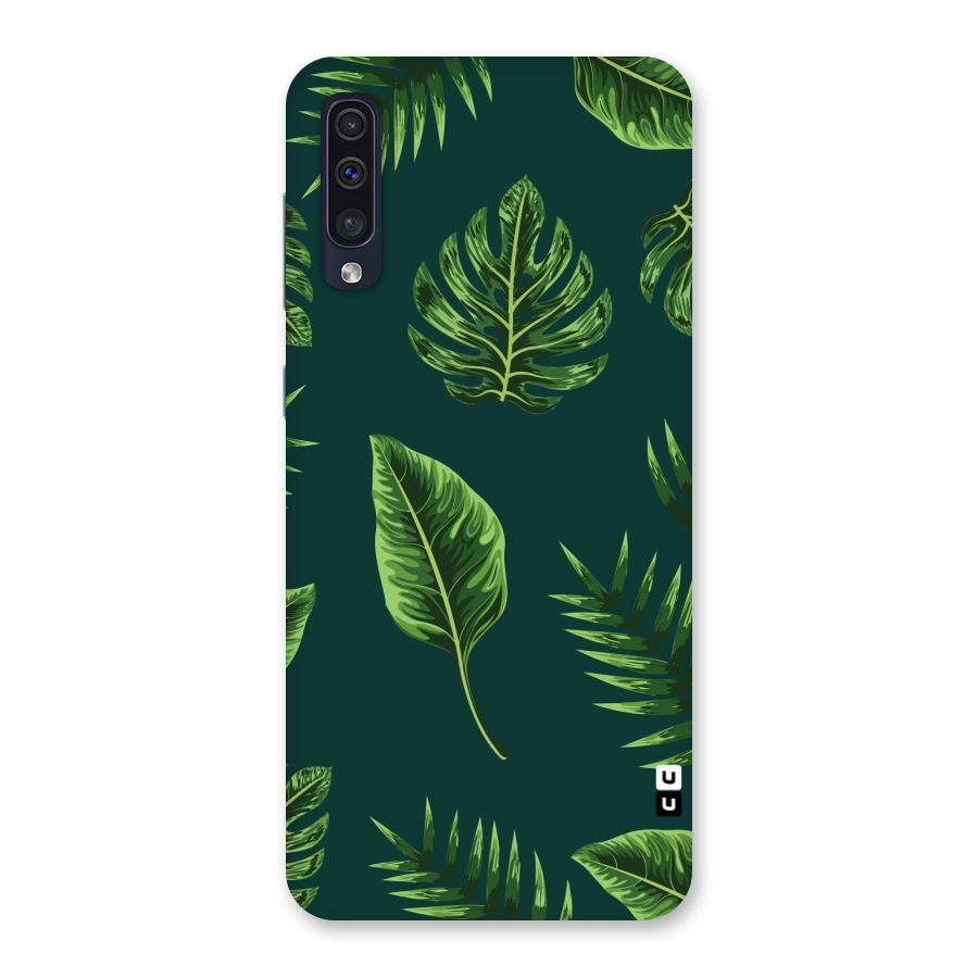 Green Leafs Back Case for Galaxy A50s