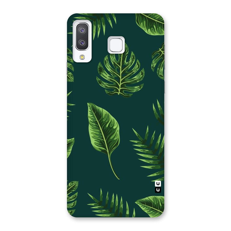Green Leafs Back Case for Galaxy A8 Star