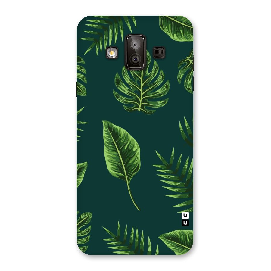 Green Leafs Back Case for Galaxy J7 Duo