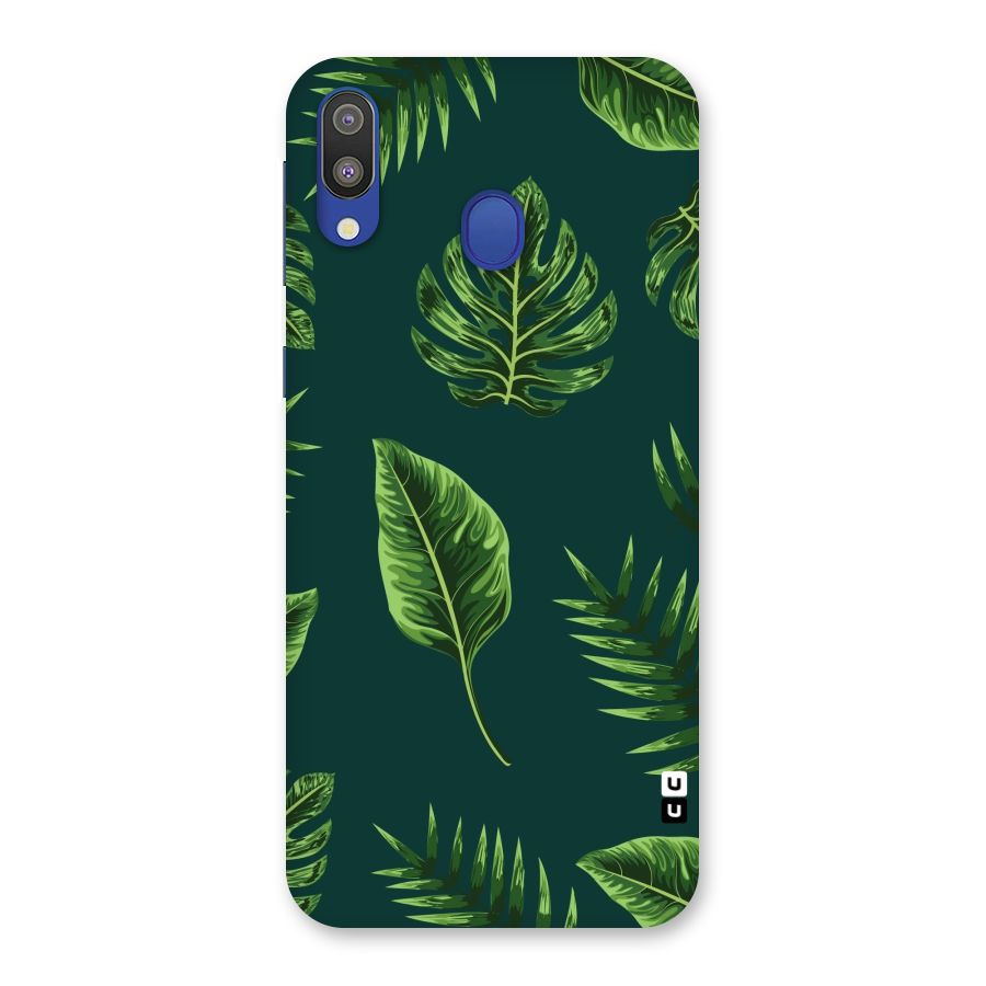 Green Leafs Back Case for Galaxy M20