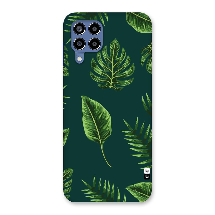 Green Leafs Back Case for Galaxy M53 5G