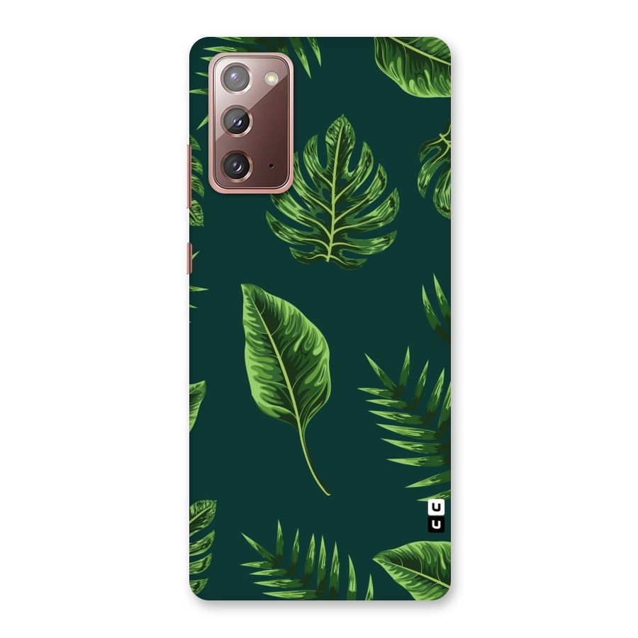 Green Leafs Back Case for Galaxy Note 20