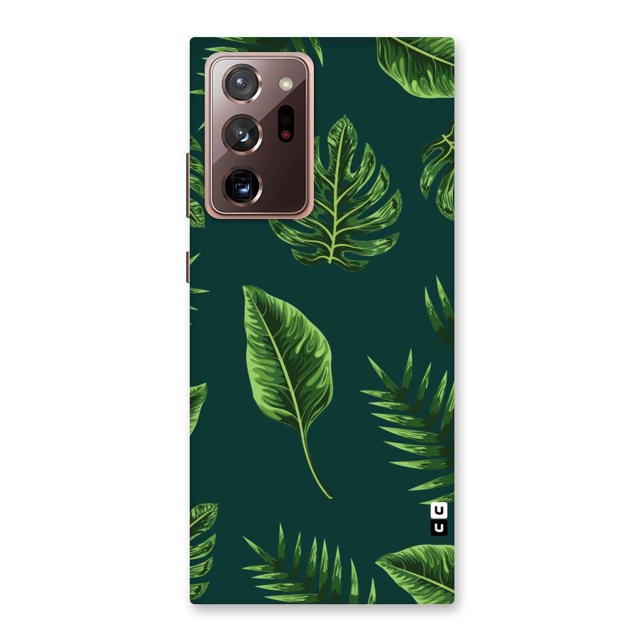 Green Leafs Back Case for Galaxy Note 20 Ultra